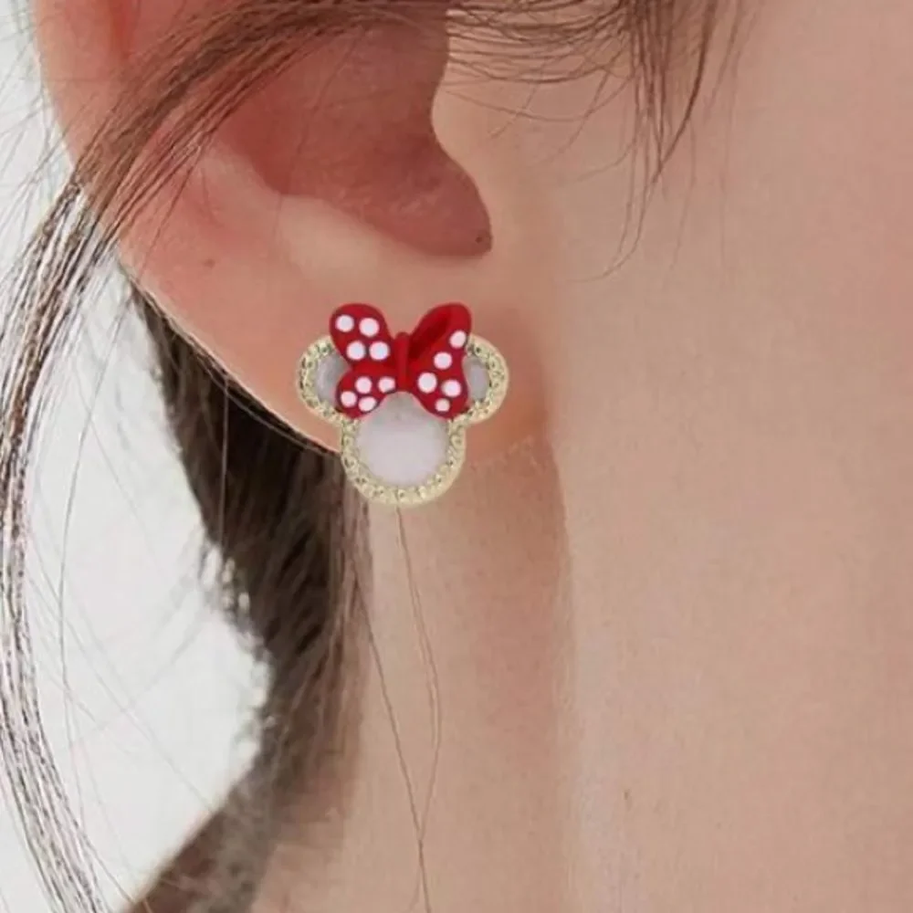 3for$20  Cartoon Earring Cute Silver Pin Earring